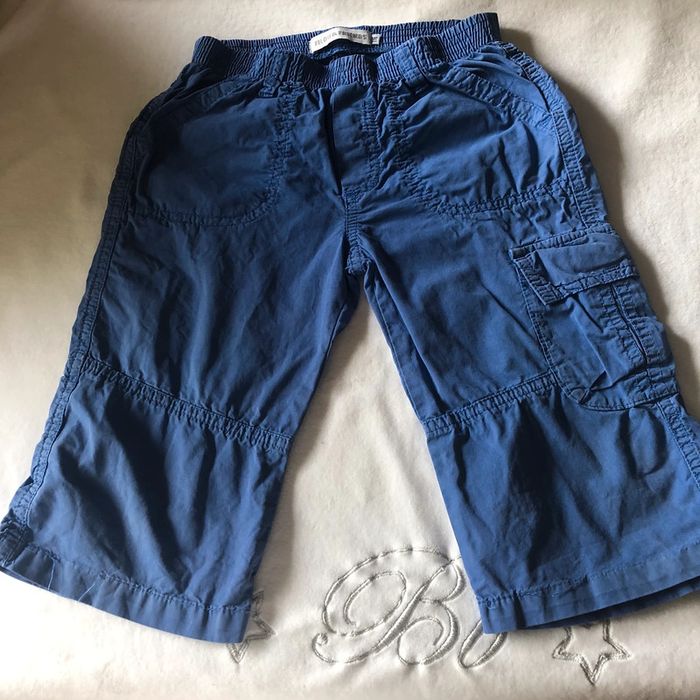 Bermuda bleu garçon 6 ans