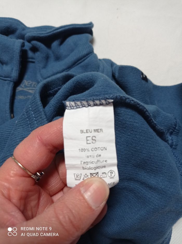 pull/ vareuse bleu mer - photo numéro 4
