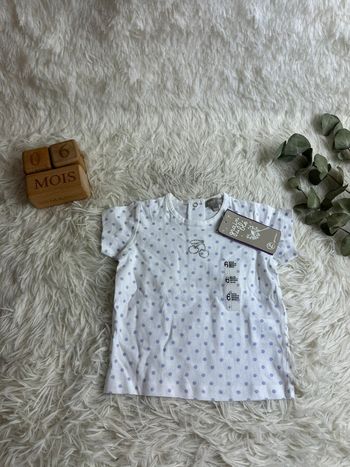 T-shirt grain de blé taille 6 mois