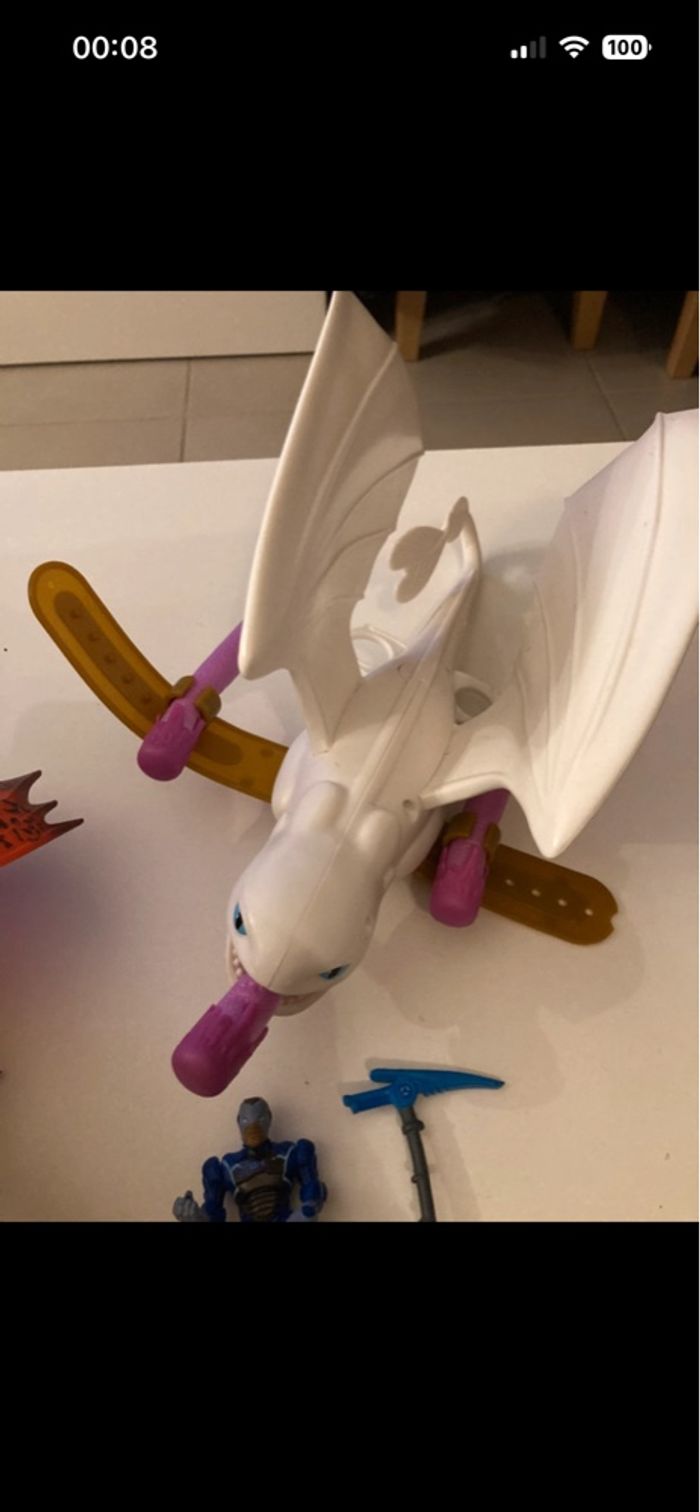 Lot personnages et dragon collection dragons - photo numéro 3