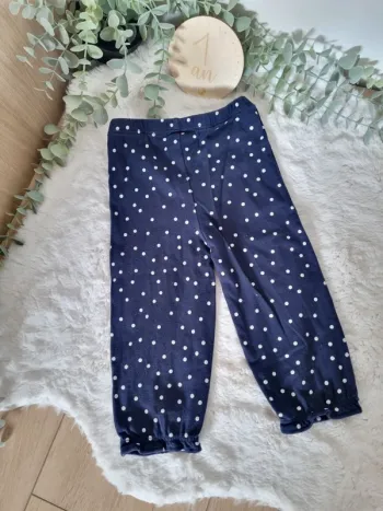Pantalon fin bleu à poids 12M