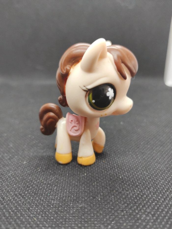 my Littlest Petshop LPS horse cheval 584 #geektradelpscheval - photo numéro 3