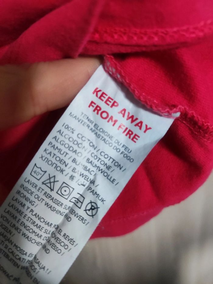 T shirt sweat rose cocoon nature 5 ans NKY - photo numéro 4