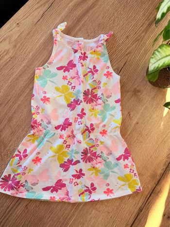 Robe gemo comme neuve fleurie 36 mois