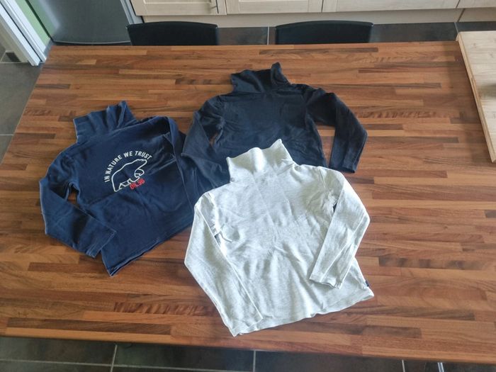 Lot 3 sous pull okaidi