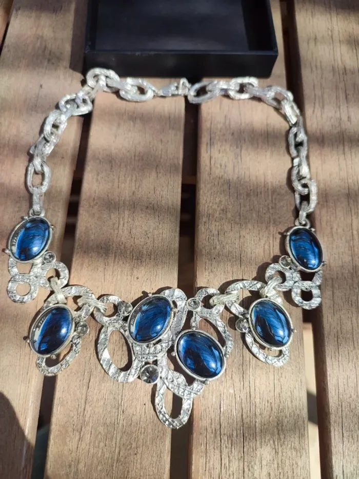 Parure collier + boucles d'oreilles - photo numéro 3