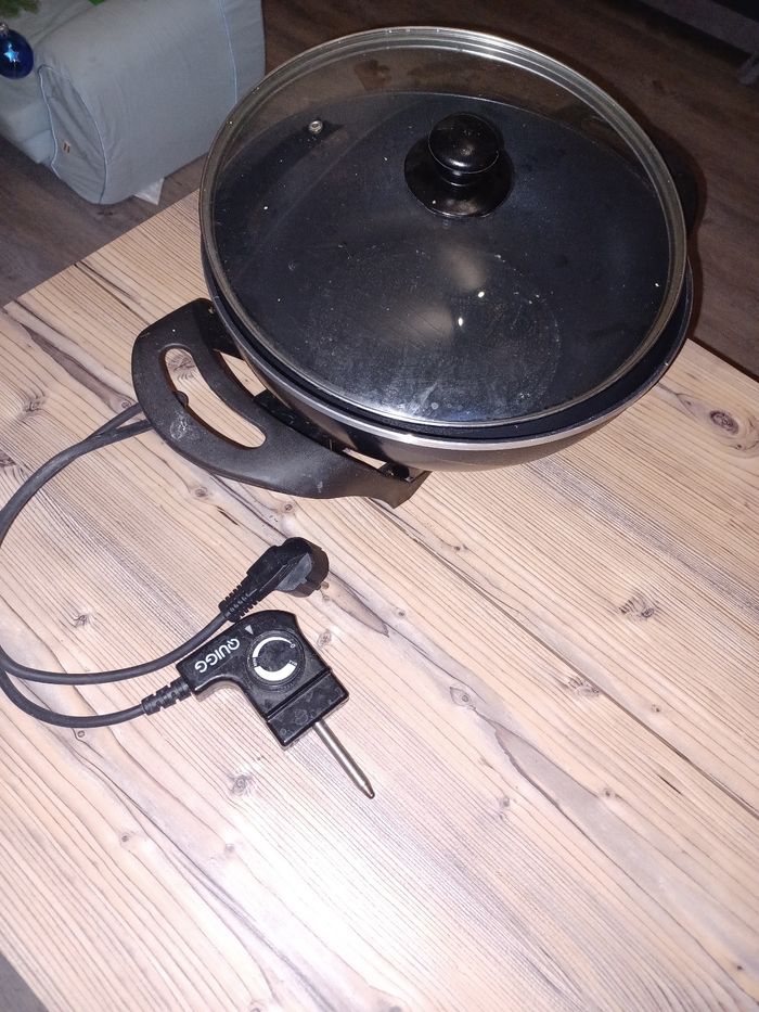 Wok electrique