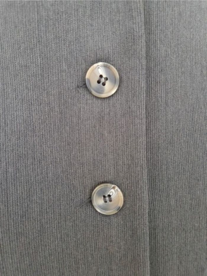 Jolie veste blazer grise femme vintage taille L/40 - photo numéro 5