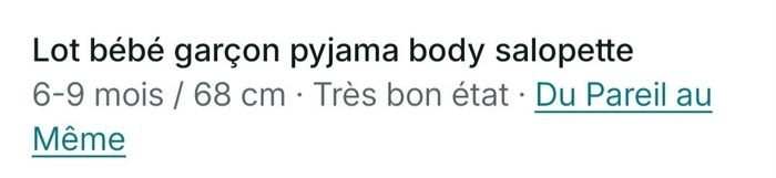 Pyjama body salopette - photo numéro 4