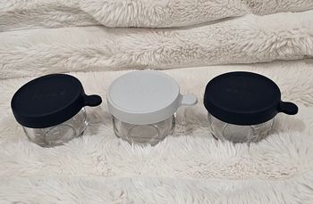 Lot de 3 pots en verre Béaba 150ml 
