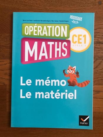 Opération Maths CE1 - Mémo et Matériel