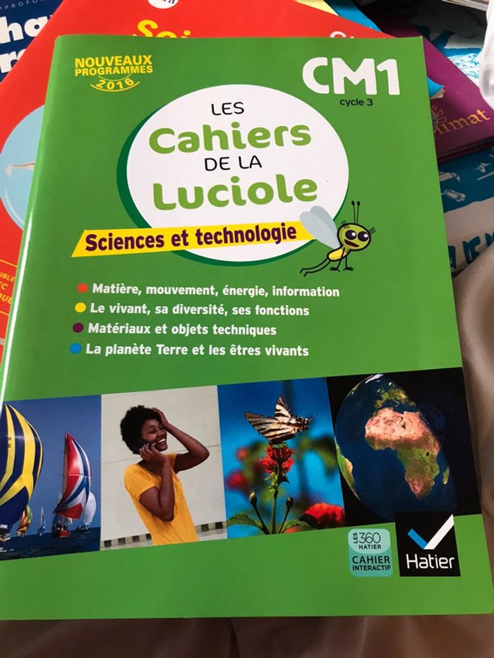Les cahiers de la luciole CM1 Hatier