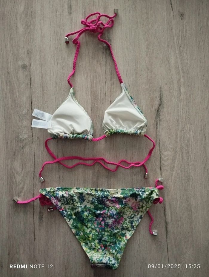 Maillot de bain 2 pièces Tommy Hilfiger T36 - photo numéro 7