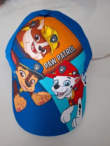 Casquette pat patrouille neuve 54