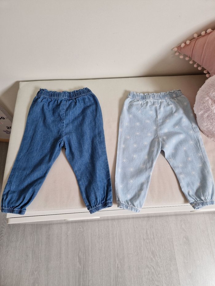 Lot 2 pantalons 🎀 18 mois - photo numéro 4