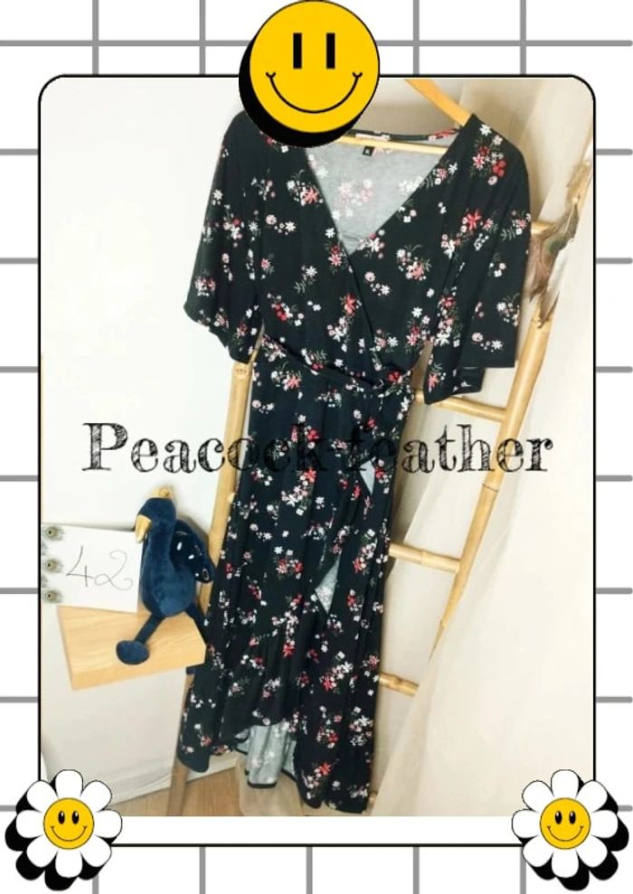 Robe longue noire 42 spirit