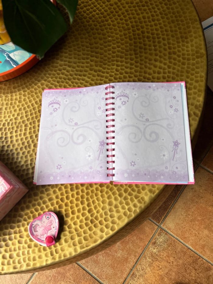 Ballerina lot de 3 articles boite à bijoux + carnet cœur + cahier - photo numéro 4