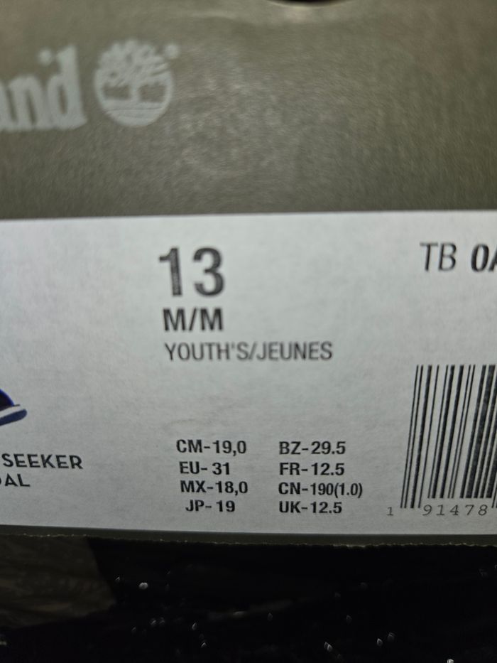 Sandales Timberland bleus  pointure  31 - photo numéro 6