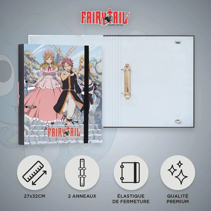 Classeur Fairy Tail collection neuf sous blister - photo numéro 2