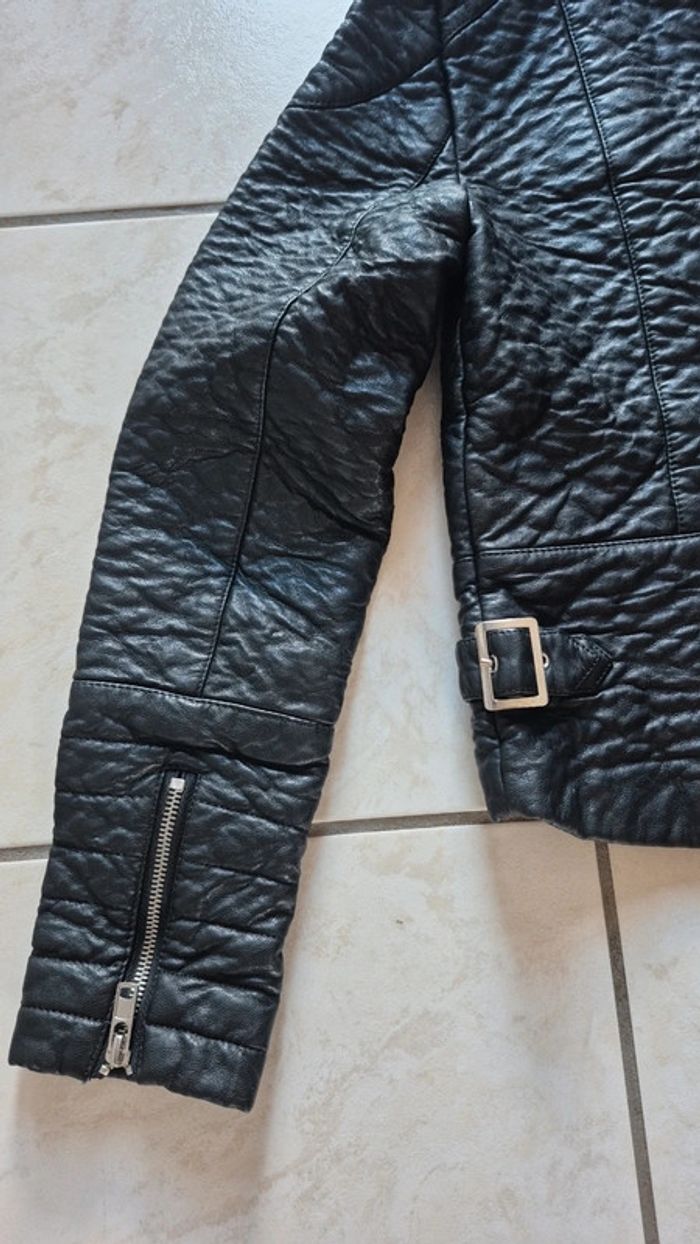 Veste en cuir Tex - photo numéro 4
