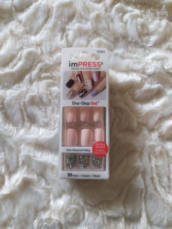 Faux ongles Impress "One-Step Gel" Kiss