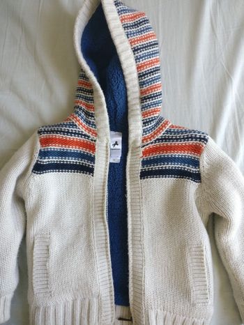 gilet zipé