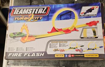 Jouet Circuit Teamsterz, turbo city, fire flash