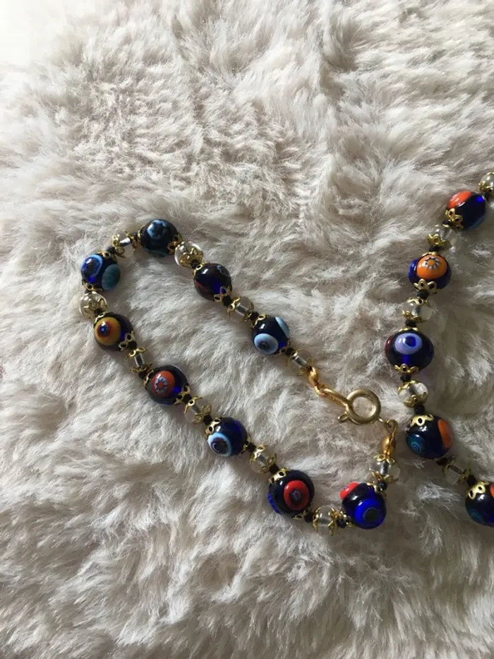 Collier et bracelet Murano - photo numéro 9