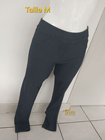 Jegging / Legging effet jean DIM – Taille M