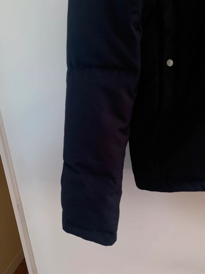 Doudoune mi saison bleue marine - taille L - IKKS - photo numéro 5