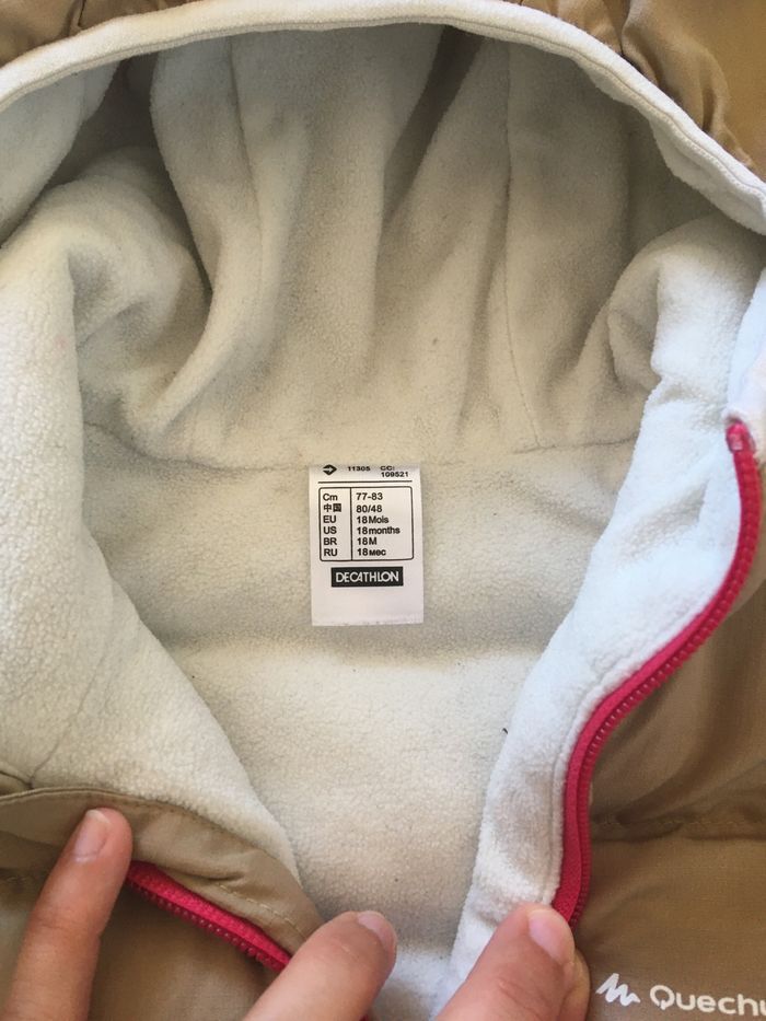 Doudoune sans manche polaire 18mois - photo numéro 3