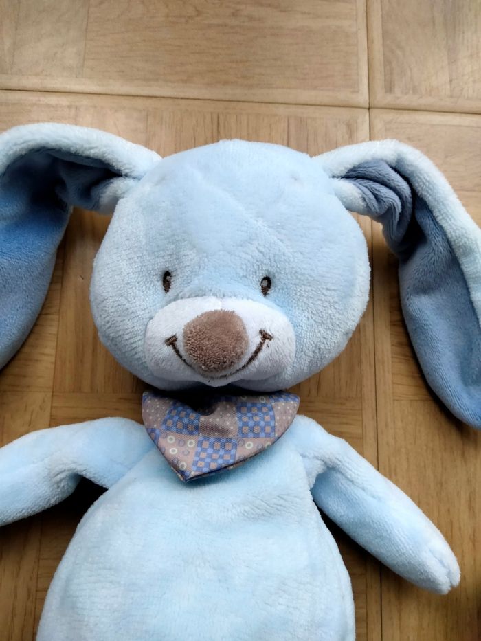 Lapin en peluche Nattou et son compagnon - photo numéro 3