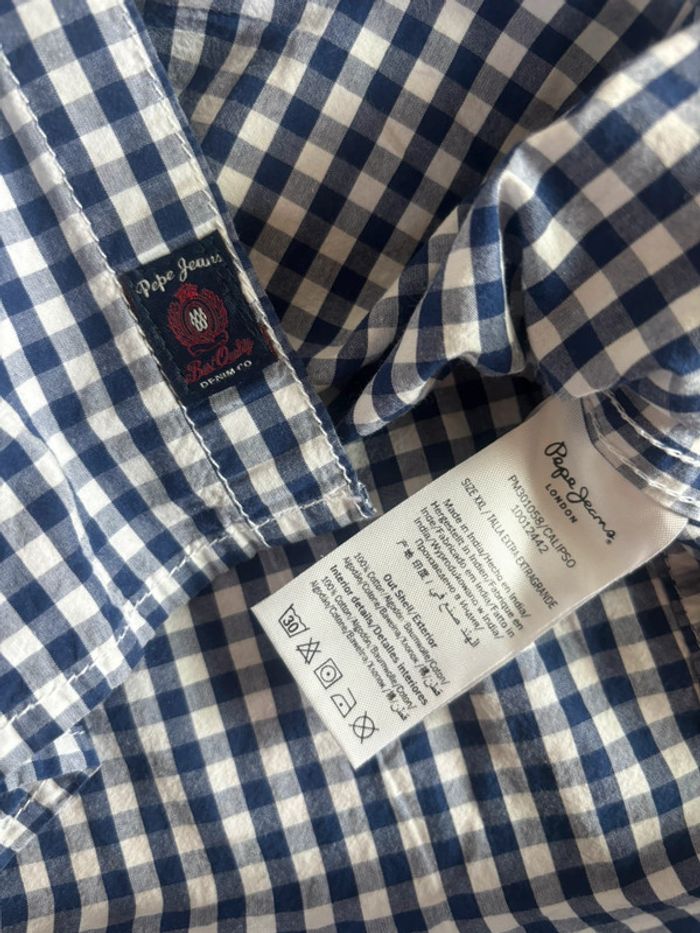 Chemise Pepe Jeans à carreaux - Taille XXL Slim Fit - photo numéro 10