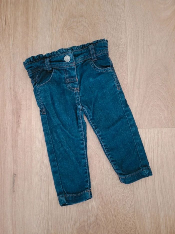 Jean fille Tape à l'Oeil 6 mois