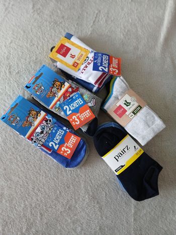 Lot chaussettes garçon