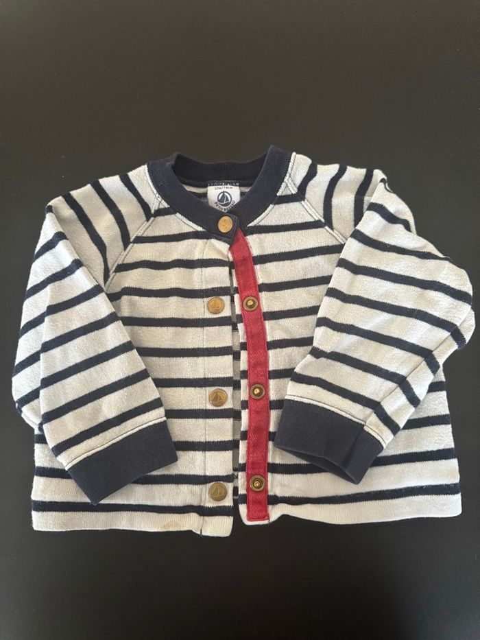Gilet Petit Bateau fille
