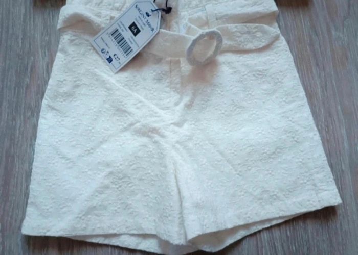 Ensemble chic veste et short fleuri sergent major 6/7 ans valeur 67€ !! - photo numéro 4