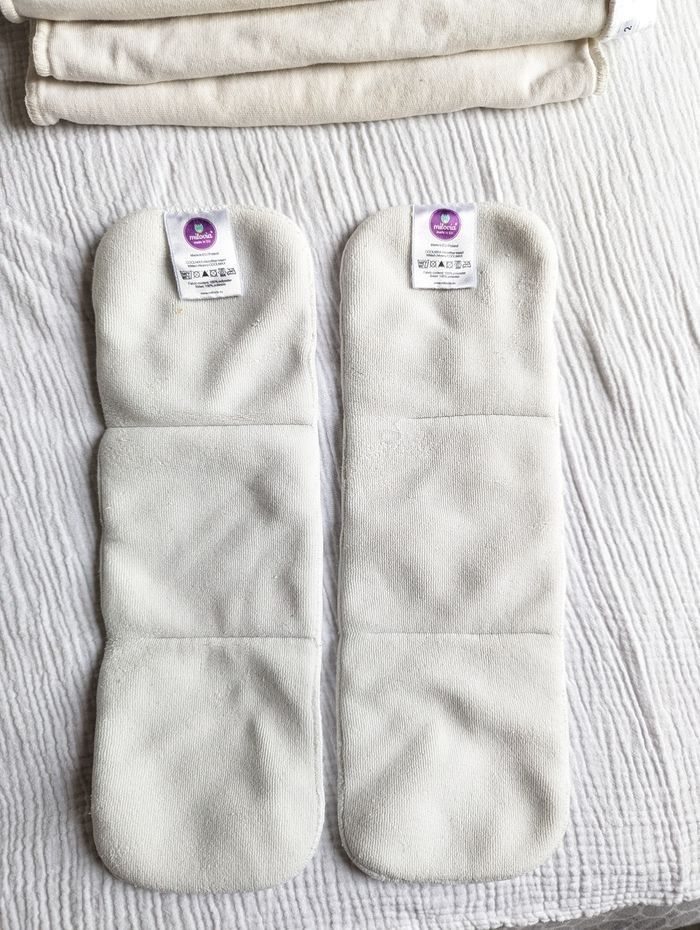 🧺 Lot de 42 inserts / absorbants pour couches lavables – Hamac, Petit Pea, Geffen, Milovia, ... - photo numéro 5