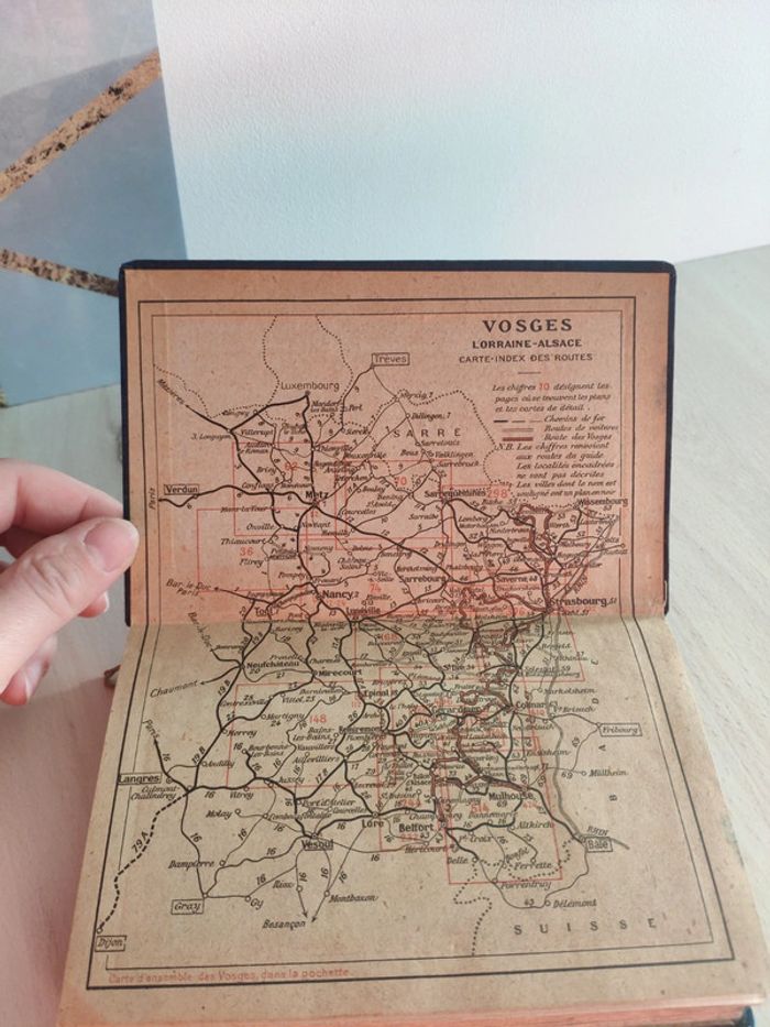 Livre guides bleus Vosges Lorraine Alsace 1922 - photo numéro 7