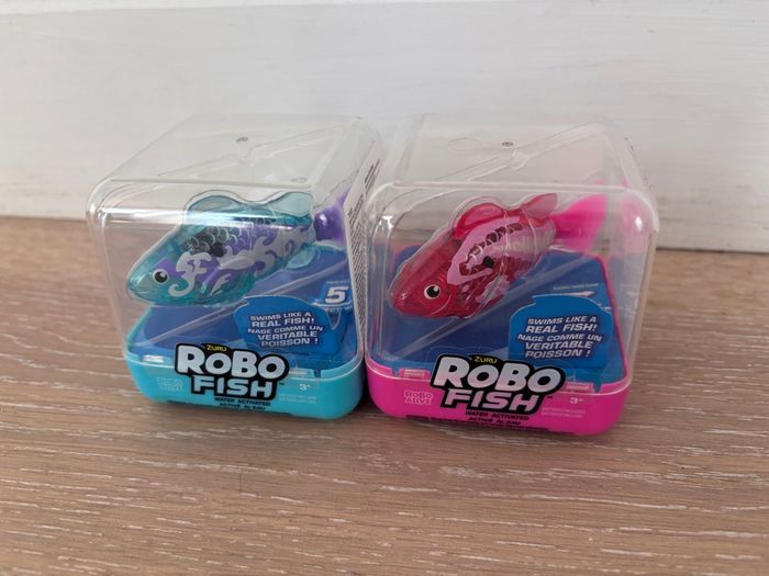 Jeu lot de 2 robo fish Zuru neuf emballé - photo numéro 6