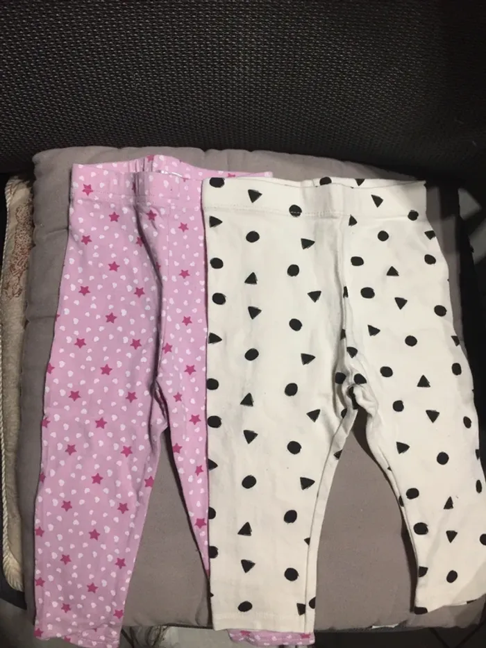 Lot 2 leggings Kimadi 12M - photo numéro 1