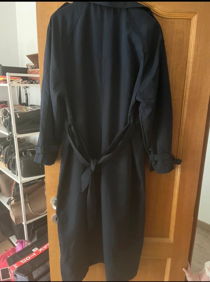 Trench bleu foncé - photo numéro 4