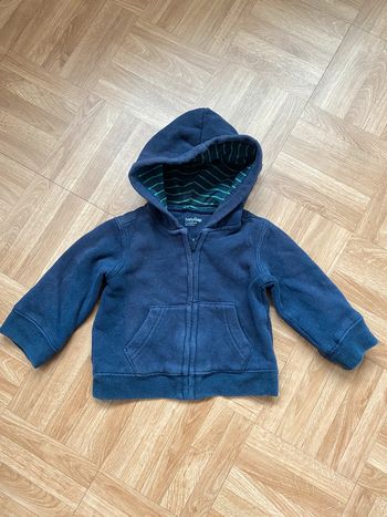 Veste à capuche et zip taille 6/12 mois Baby Gap