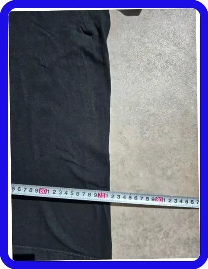 T-shirt Ralph Lauren XXL coupe col rond noir Homme Men tee055 - photo numéro 5