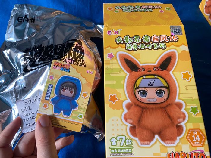 Sakura + Sasuke - Naruto Cute Beast Party plush keychain - photo numéro 19