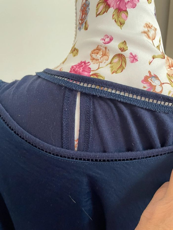 Blouse légère à manche longue satiné - photo numéro 3