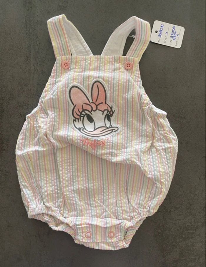 Combinaison multicolore rayée Disney Primark 3-6 mois/68 cm [ref.58B070]