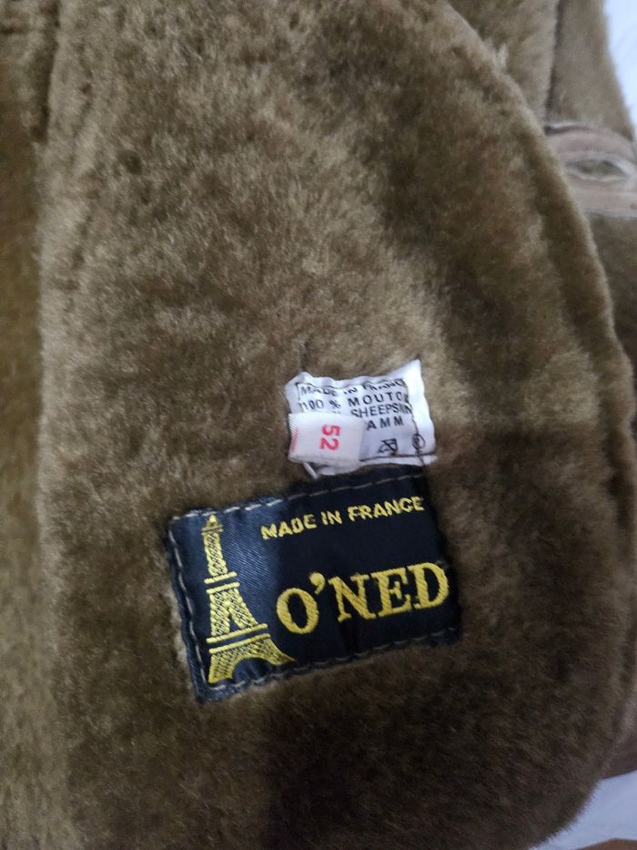 Manteau homme en mouton retourner taille 46.48  marque O'NED - photo numéro 5