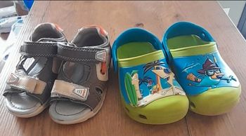 2 paires de chaussures été garçon.