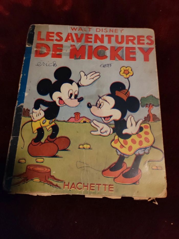 bd walt disney les aventures de mickey